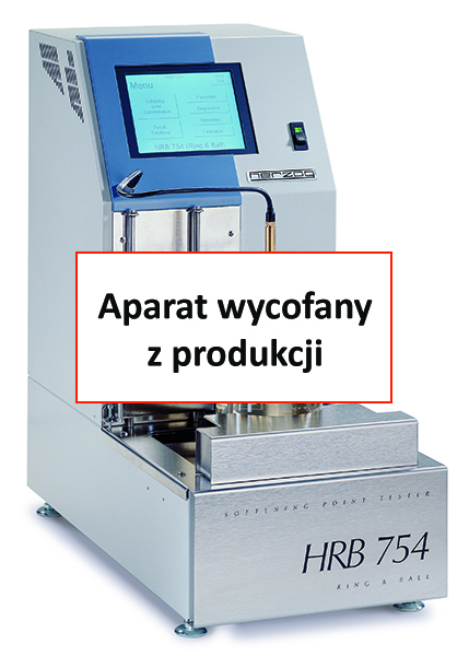 HRB 754 Automatyczny aparat do oznaczania temperatury mięknienia - PIERŚCIEŃ I KULA