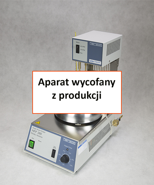 Pensky Martens HFP 380 PÓŁAUTOMATYCZNY aparat do określania punktu zapłonu w tyglu zamkniętym metodą Pensky Martens